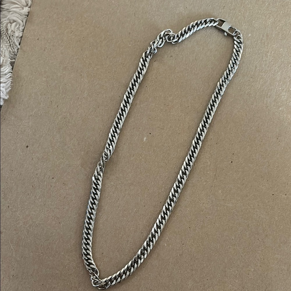 Women’s or Mens Silver Chain Necklace